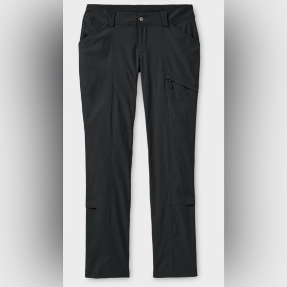 Duluth Trading Co Pants - Duluth Trading Co Women Dry on the Fly Slim Leg Pants Black Outdoor Chic 14 X 33